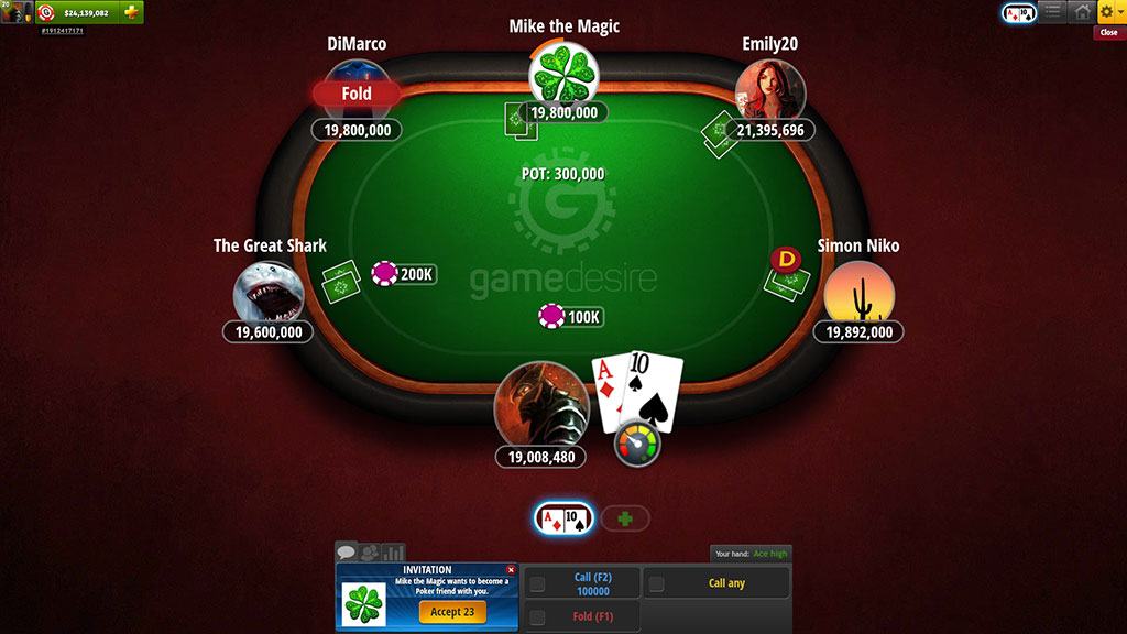 Texas Holdem Poker Online Gambling